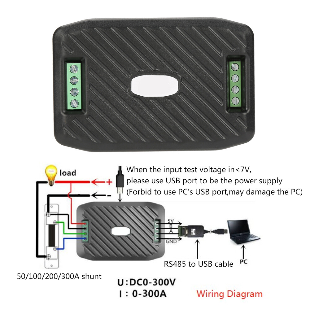 PEACEFAIR PZEM-017 DC Voltage Current Power Energy Consumption Meter Module(#3)