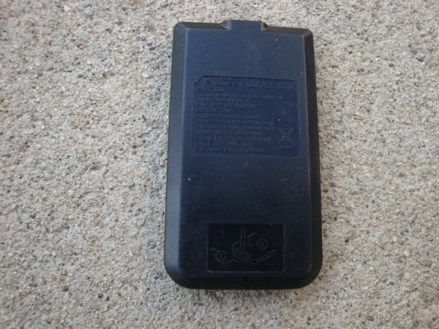 PIONEER QXA 3303 CAR AUDIO REMOTE CONTROL