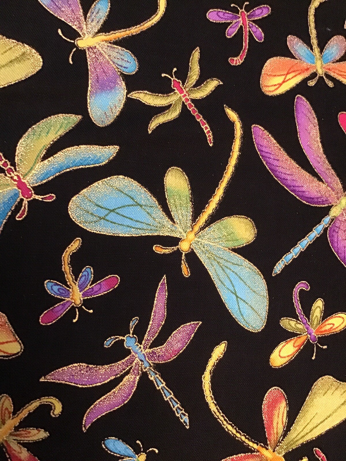 Fabric Dragonfly-M1, sold by the yard