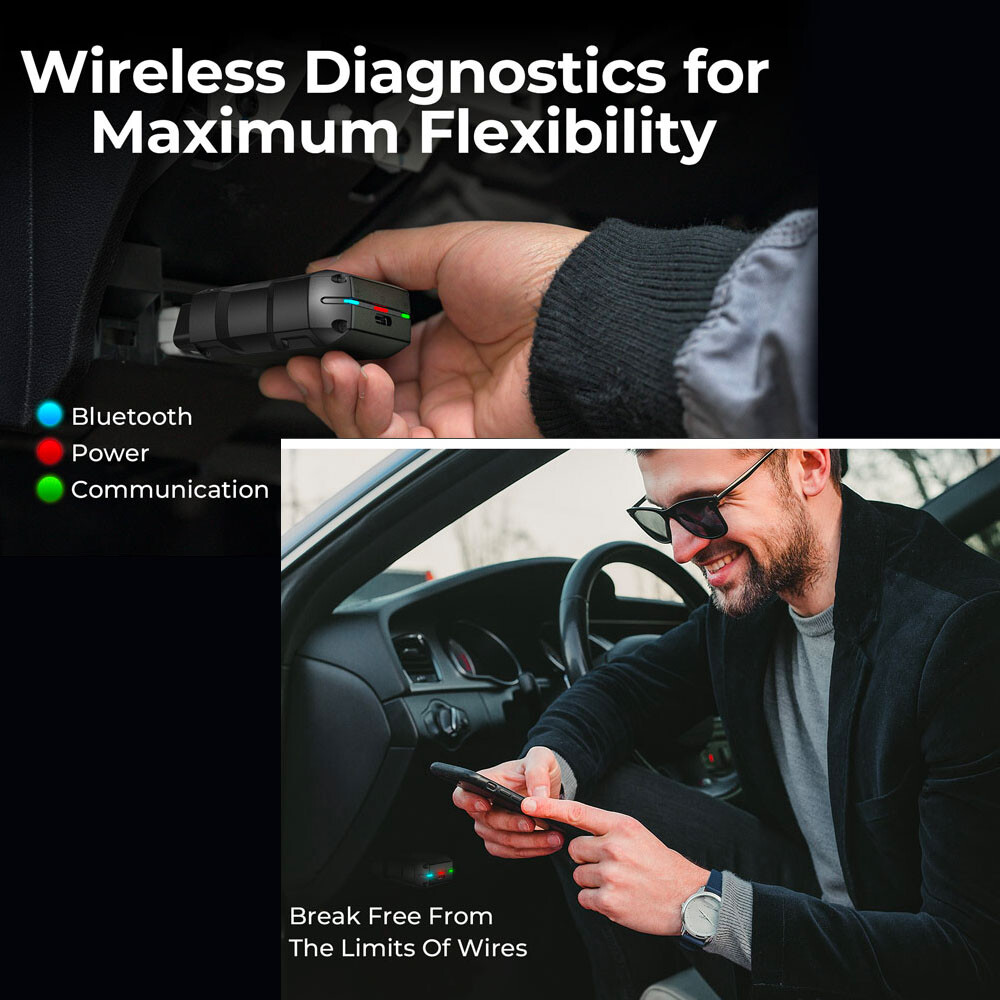 2024new! TOPDON TopScan PRO+ Wireless Key Fob Programming Immobilizer Diagnostic