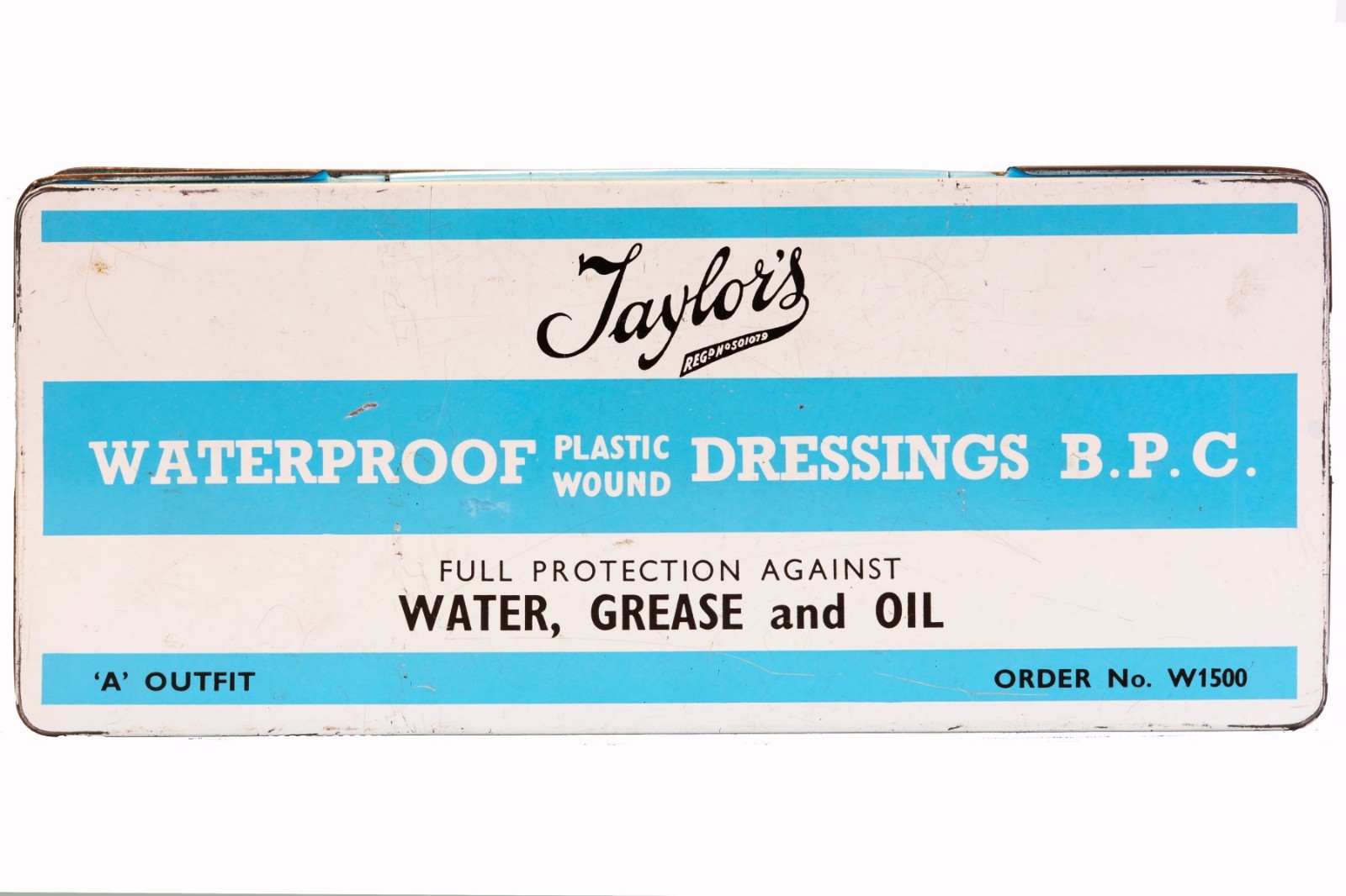 Vintage Taylor's Waterproof Dressing BPC, excellent condition, interior stain