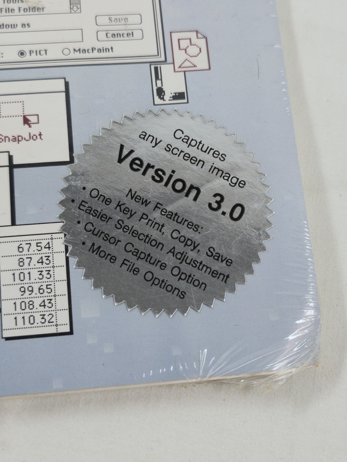 SnapJot Version 3.0 Macintosh Screen Capture Utility Software Wildflower