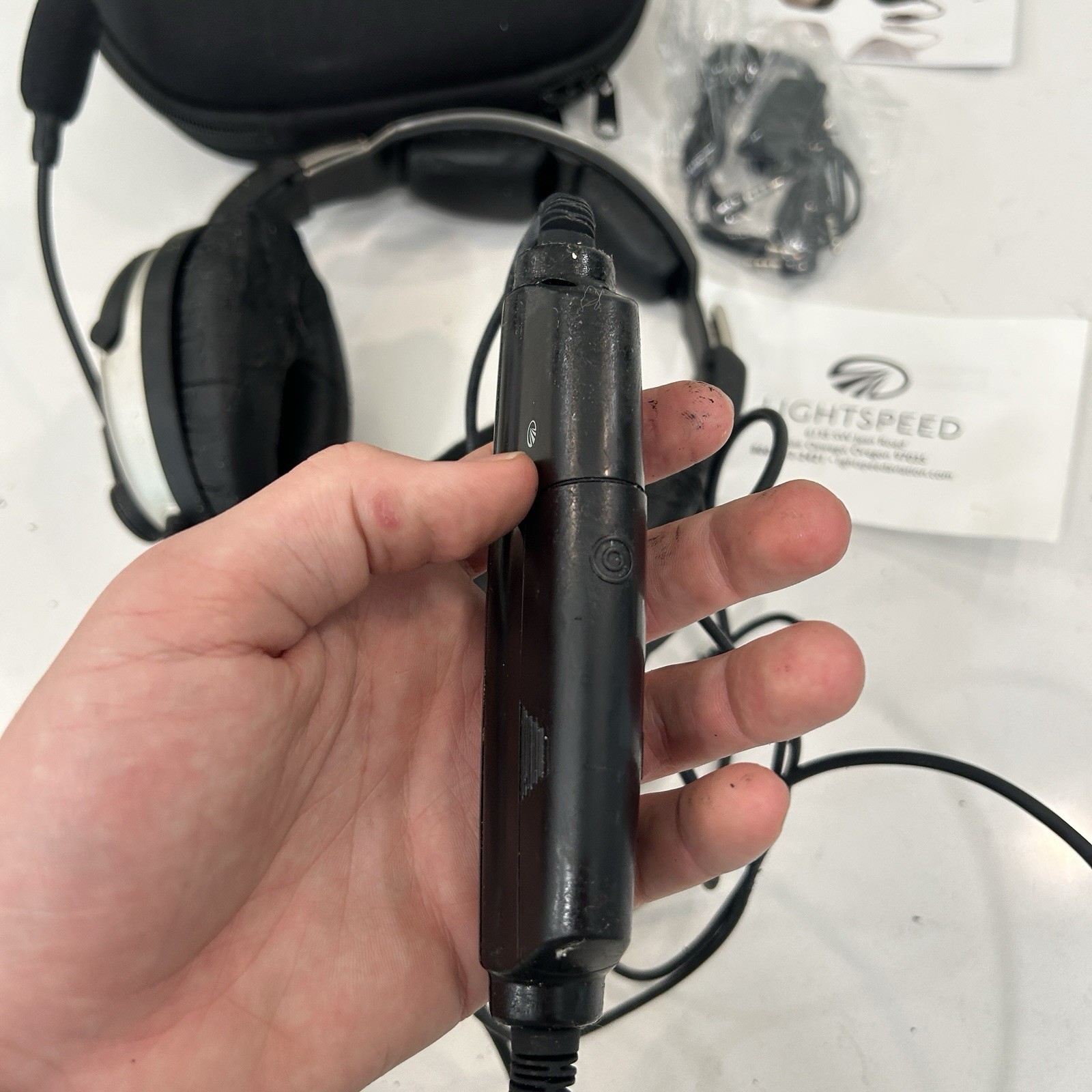 Lightspeed Zulu ANR Bluetooth Aviation Headset