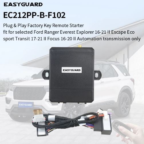Easyguard’s EC212PP(B)-F102 Remote Car Starter ford