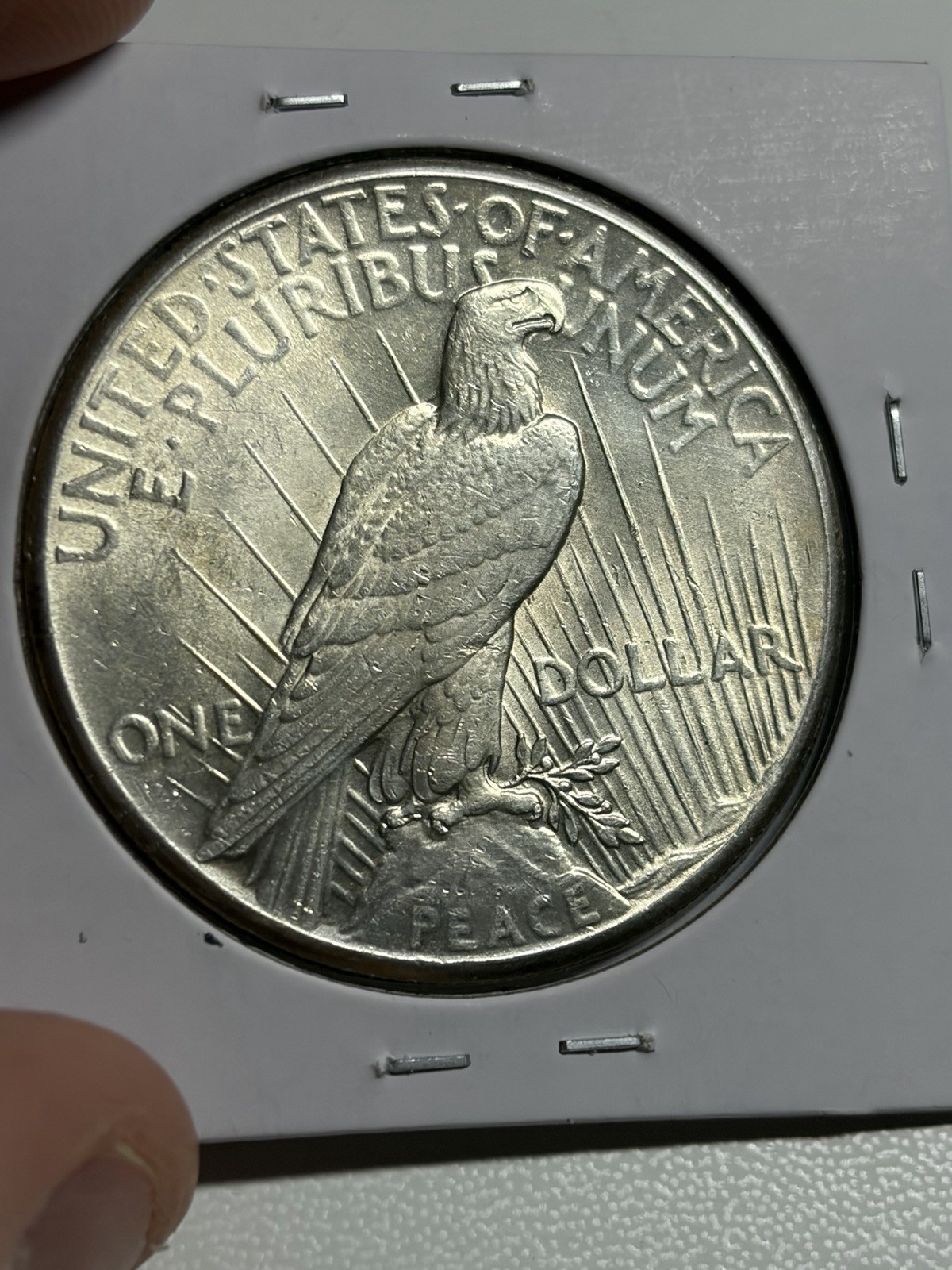 1927-P Peace Silver Dollar UNC Nice Luster Better Date