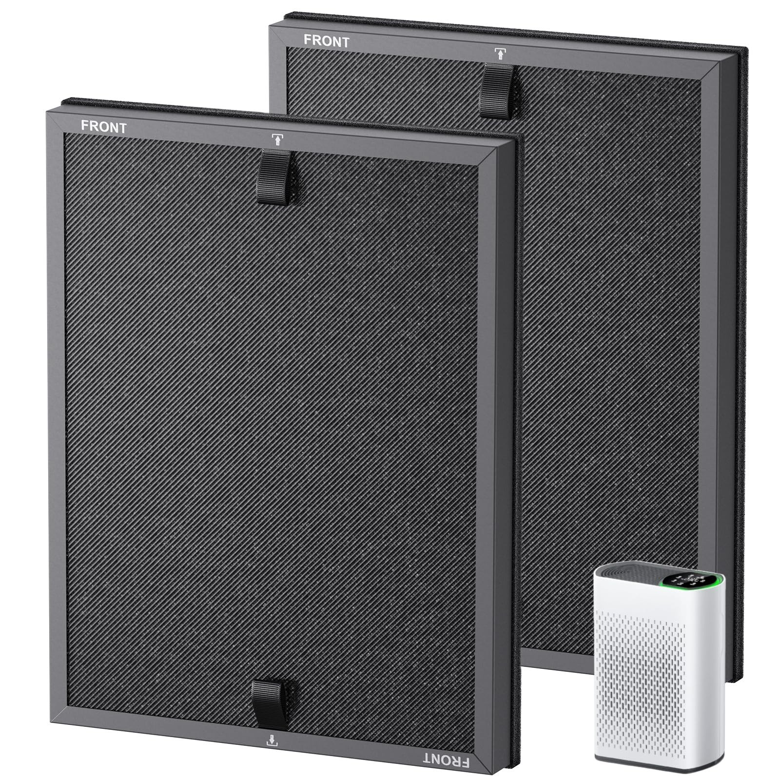 HAP602 Replacement Filters for ECOSELF HAP602/ HAP602WF Air Purifier, 3-IN-1 ...