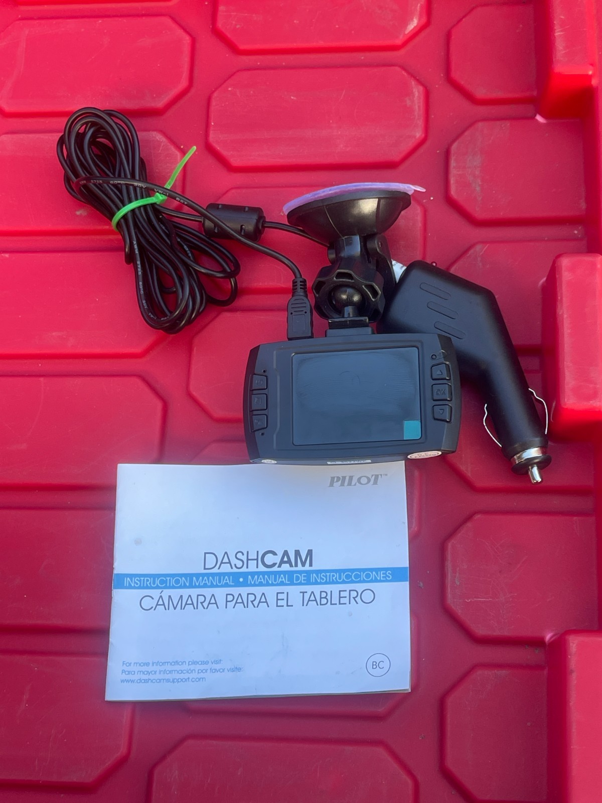 Works Pilot Dashcam Dashboard Camera Dash Cam Mobile CL‑3022WK Night Vision