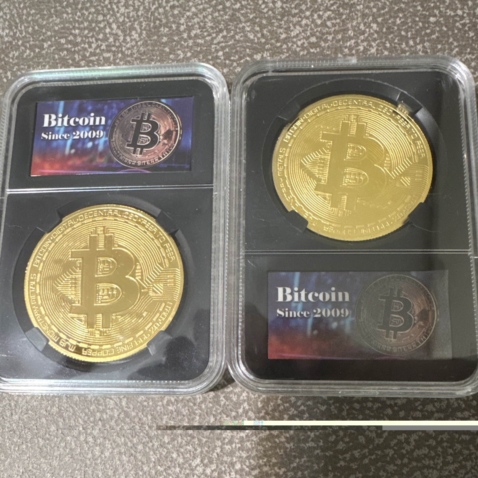 Bitcoin Crypto-Collectible Coin - Since 2009 Generation - TREASURE Attribute