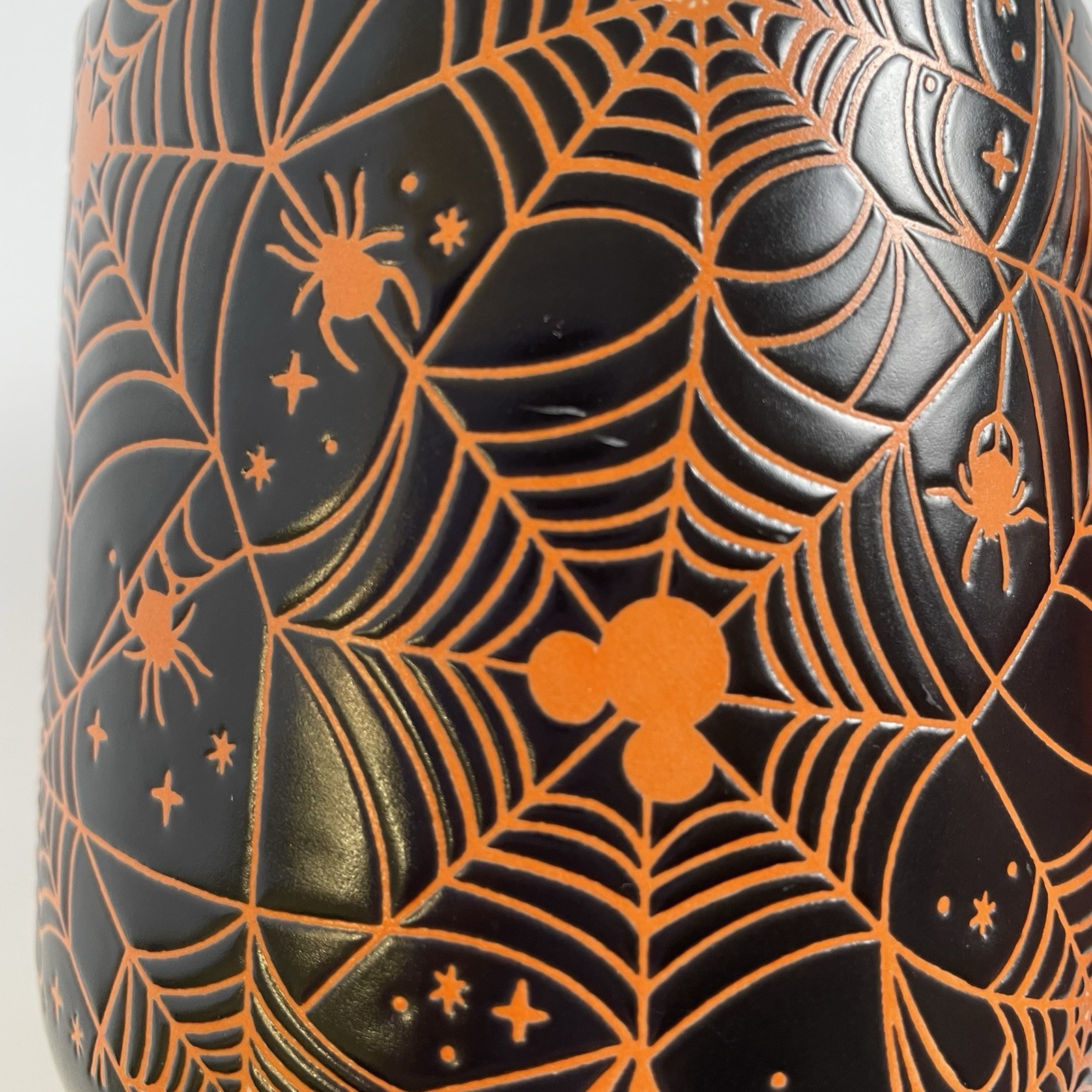 Disney Mickey Mouse Halloween Spiderweb Ceramic Mug 2022 Zrike Brands 14oz
