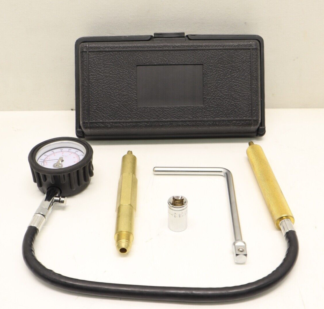 ENGINE COMPRESSION TESTER TESTING GAUGE GAGE CHECK TEST TOOL
