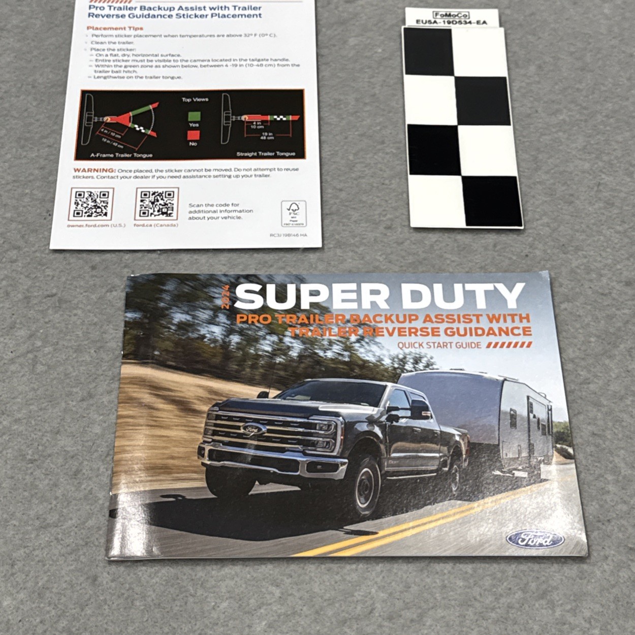 2015-2026 Ford Super Duty Pro Trailer Backup Assist Guide F-250 F-350 F-450 F550