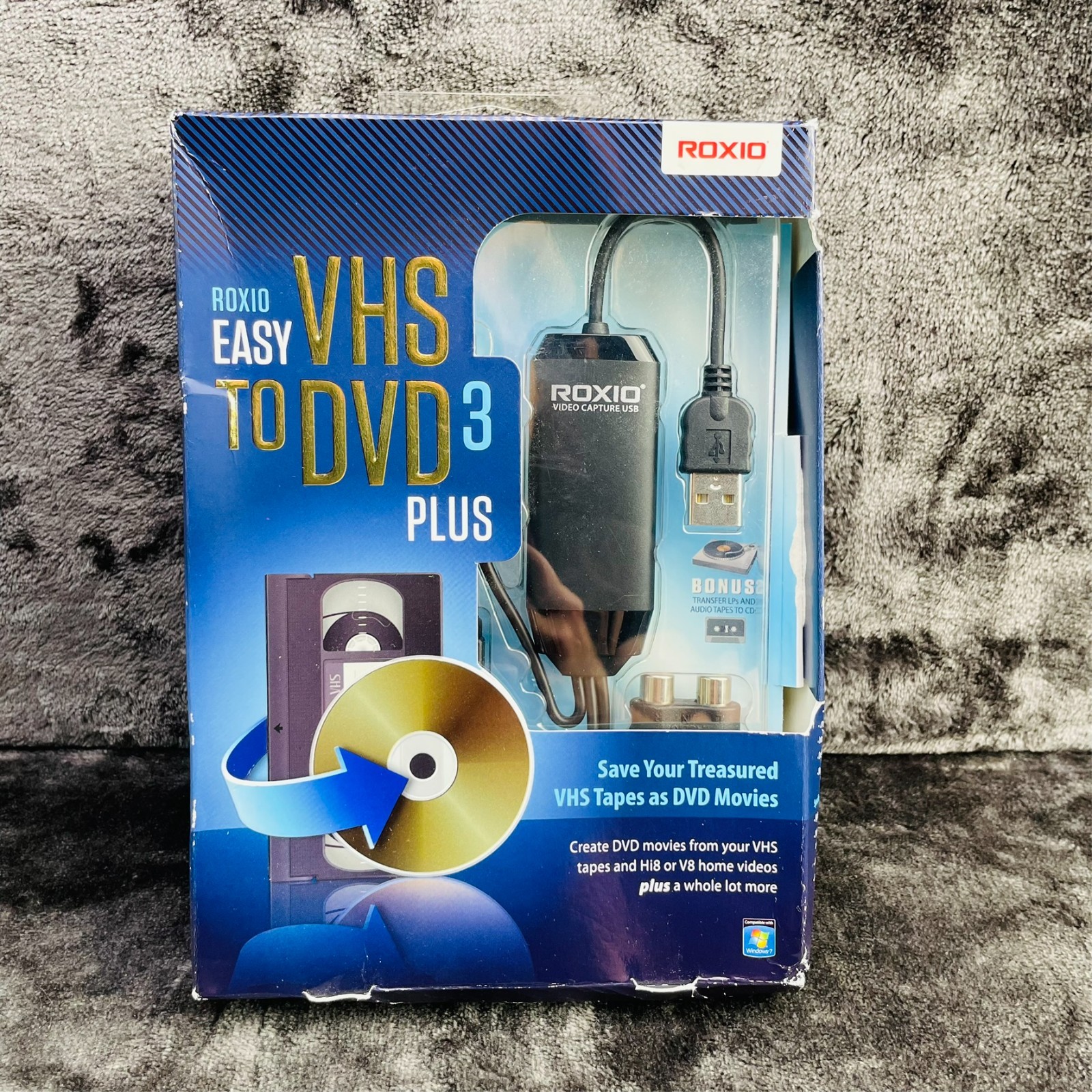 Roxio Easy VHS to DVD 3 Plus Converter - 251000