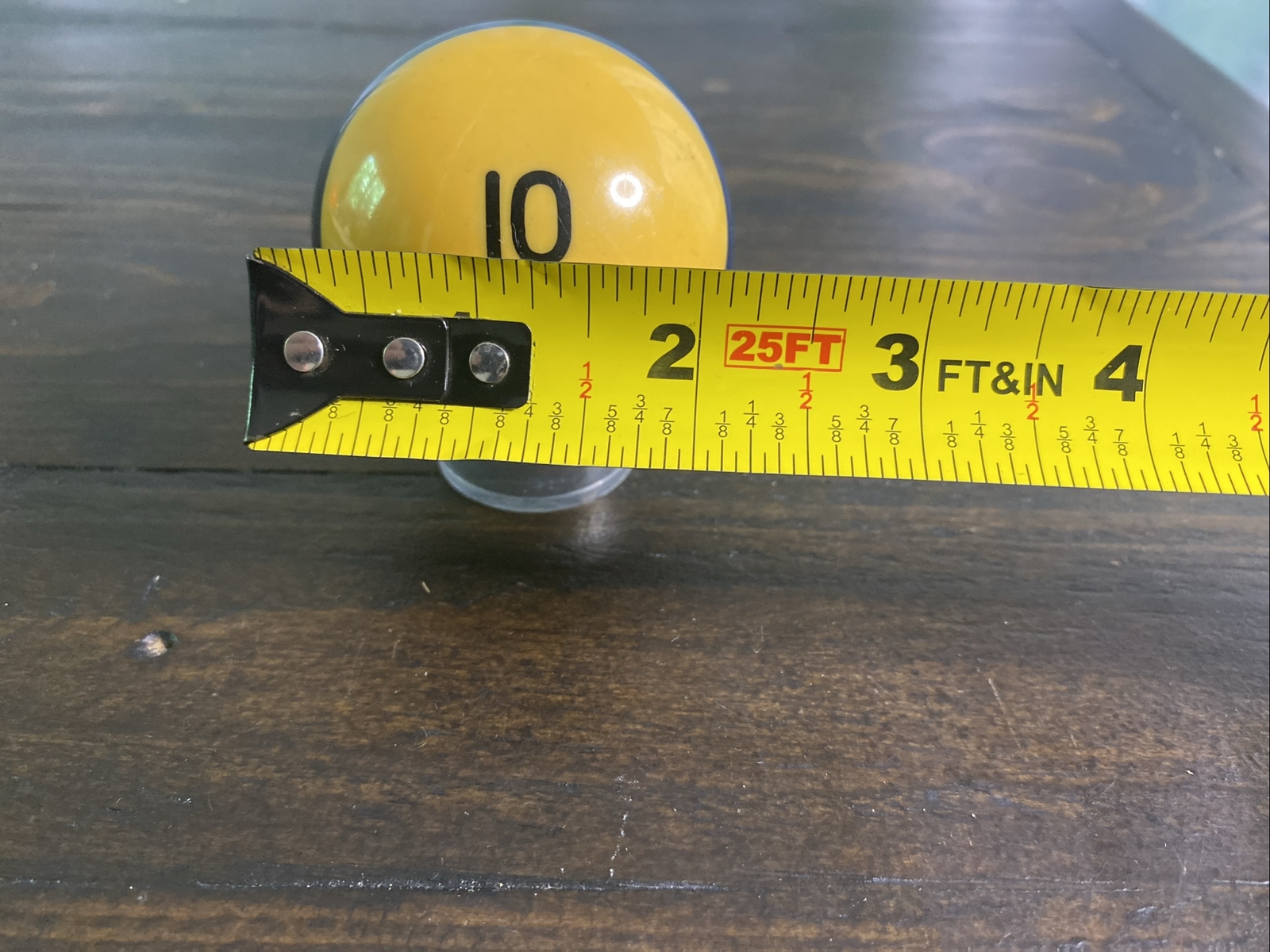 Vintage pool billiards REPLACEMENT BALL number 10 Stripe