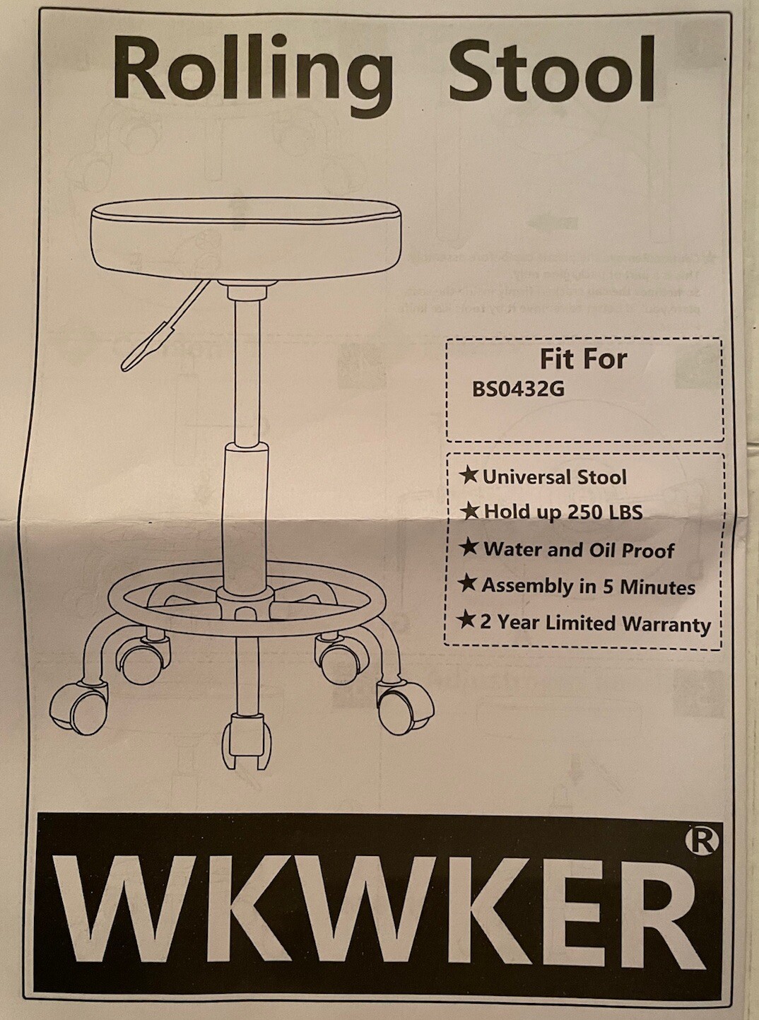 Rolling Stool