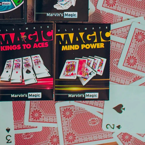 Mind Power - Marvin's Ultimate Magic Card Tricks Set Kit New!