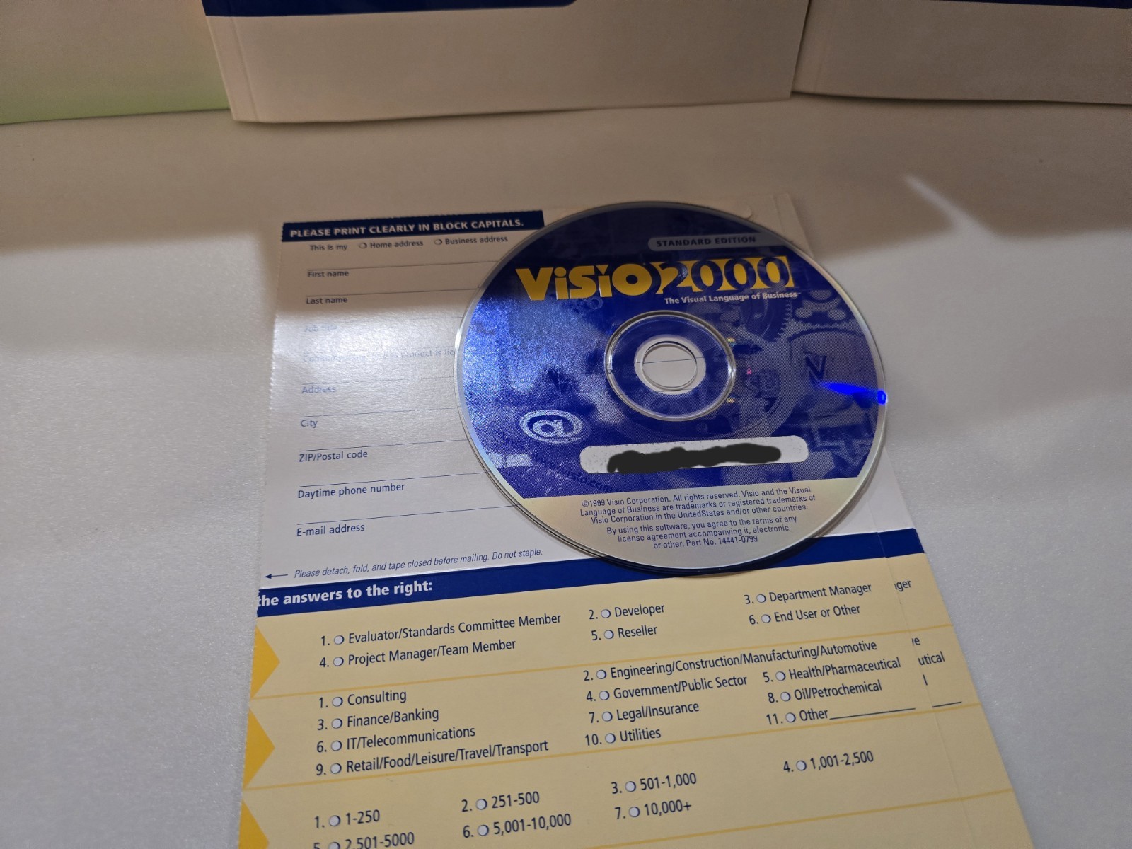 Visio 2000 Professional Upgrade New Standard Visual Gralhical Software Sealed
