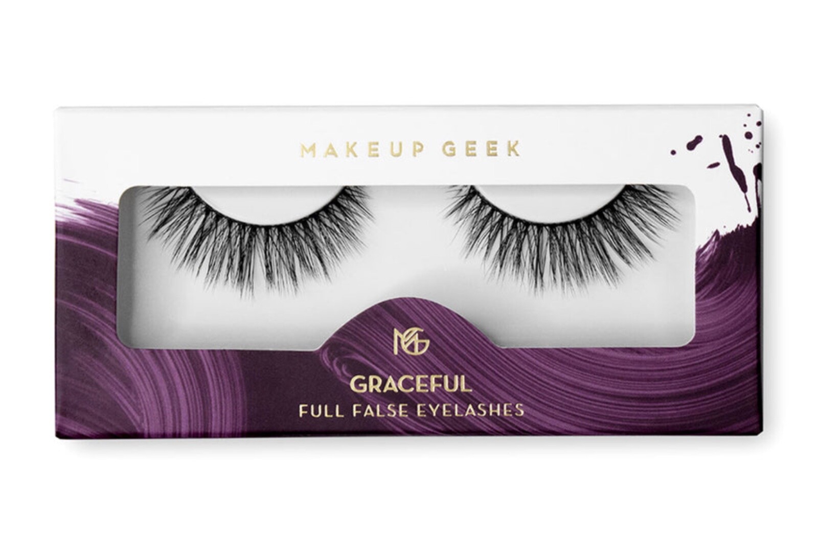 New Makeup Geek Full False Eyelashes - GRACEFUL