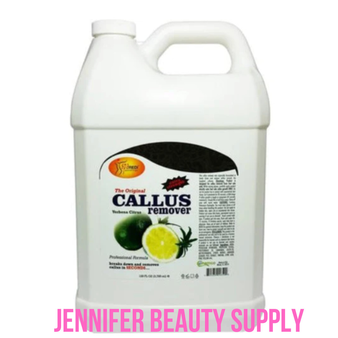 Spa Redi - Callus Remover - Lemon & Lime 128oz (1 Gallon) | 32 OZ | 12 OZ | JBS