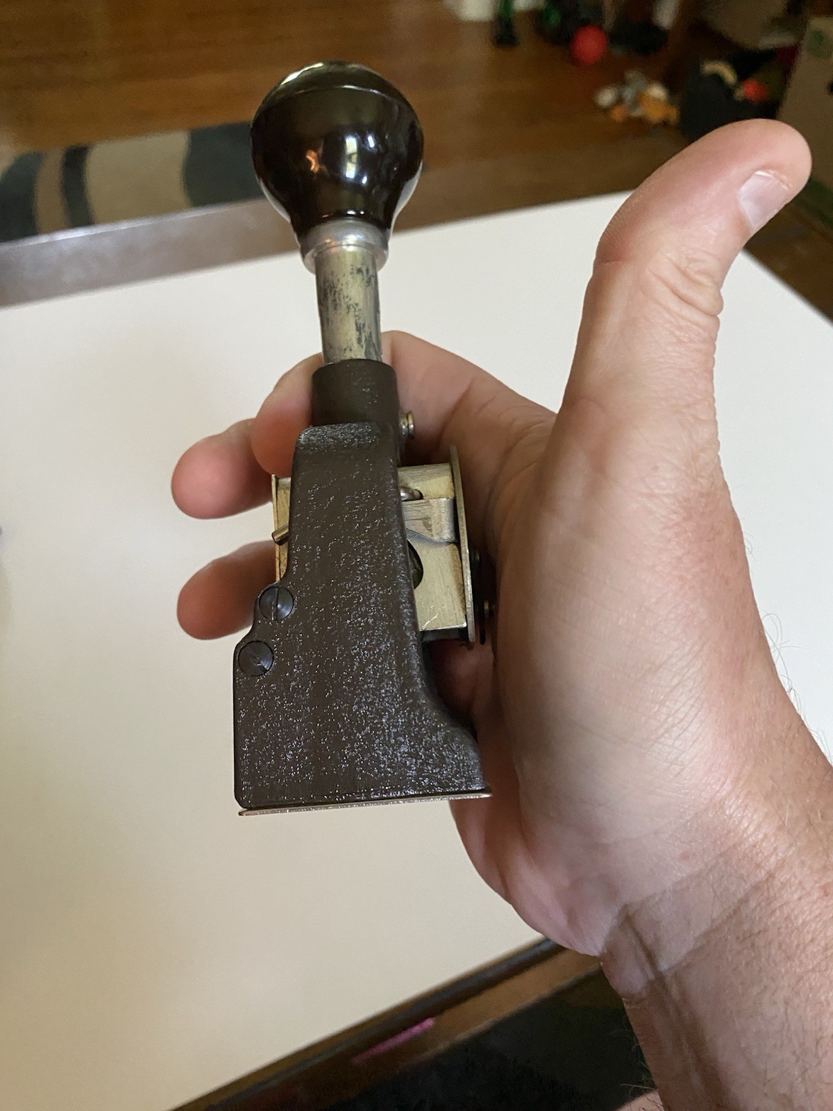 Vintage Numbering Machine Stamp Bates