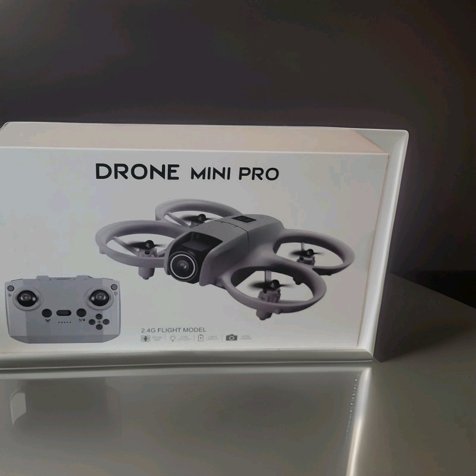 Drone Mini Pro 2.4G Aerial Camera Quadcopter with Remote- NIB