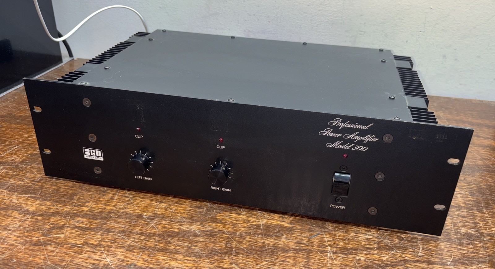 BGW Model 300 Stereo Professional Power Amplifier - AS IS - Untested -Good Shape