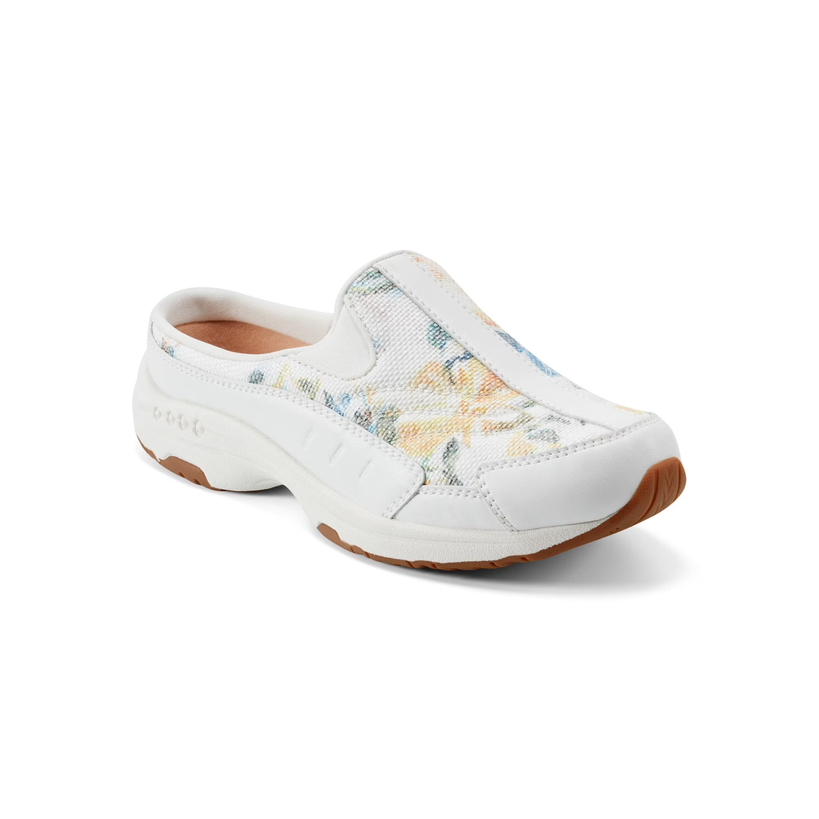 Easy Spirit Traveltime Women's Walking Mule Slip on Sneakers 8 or 9, White 140