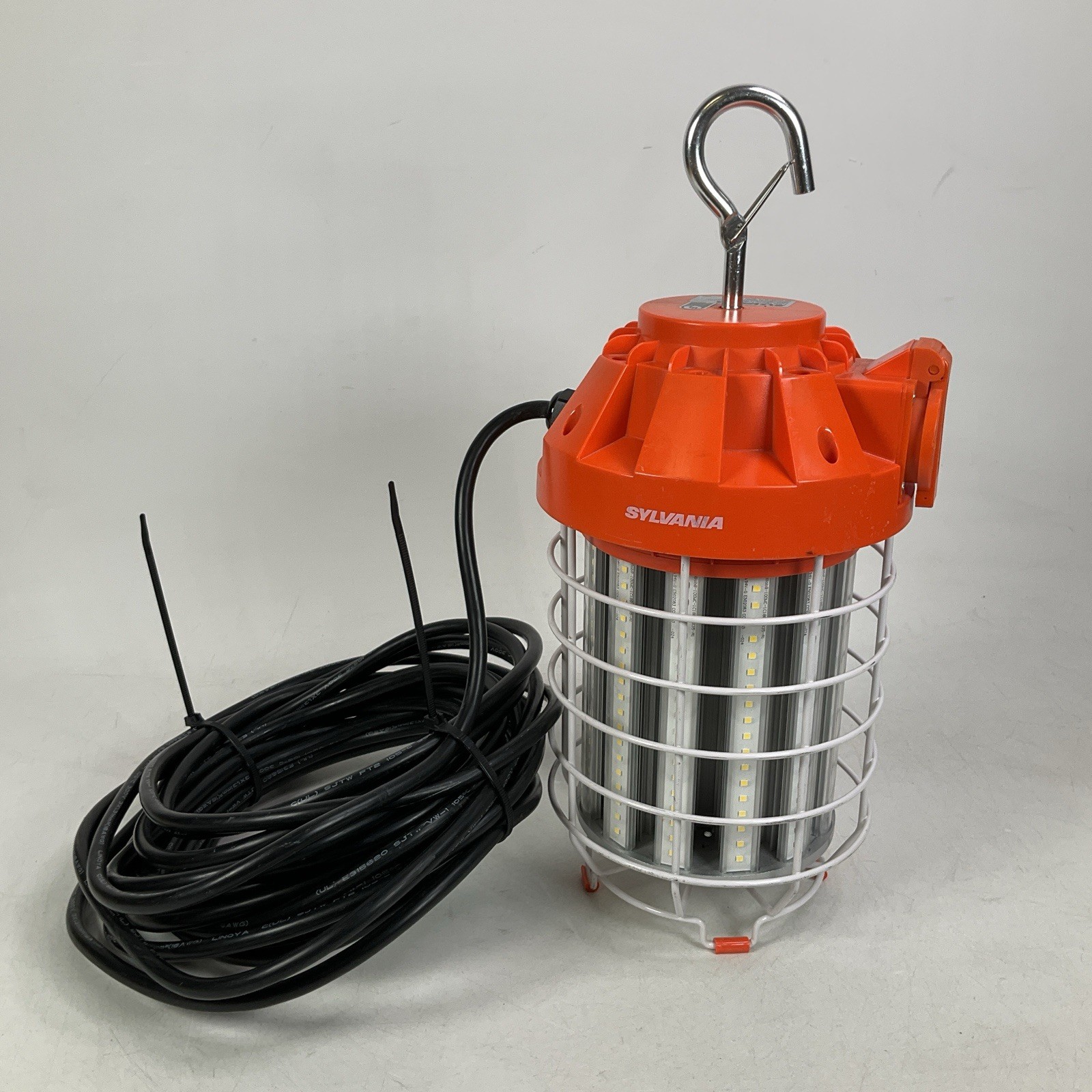 Sylvania 100W LED Temporary Work Light 5000K 120V Hanging Job Site Light