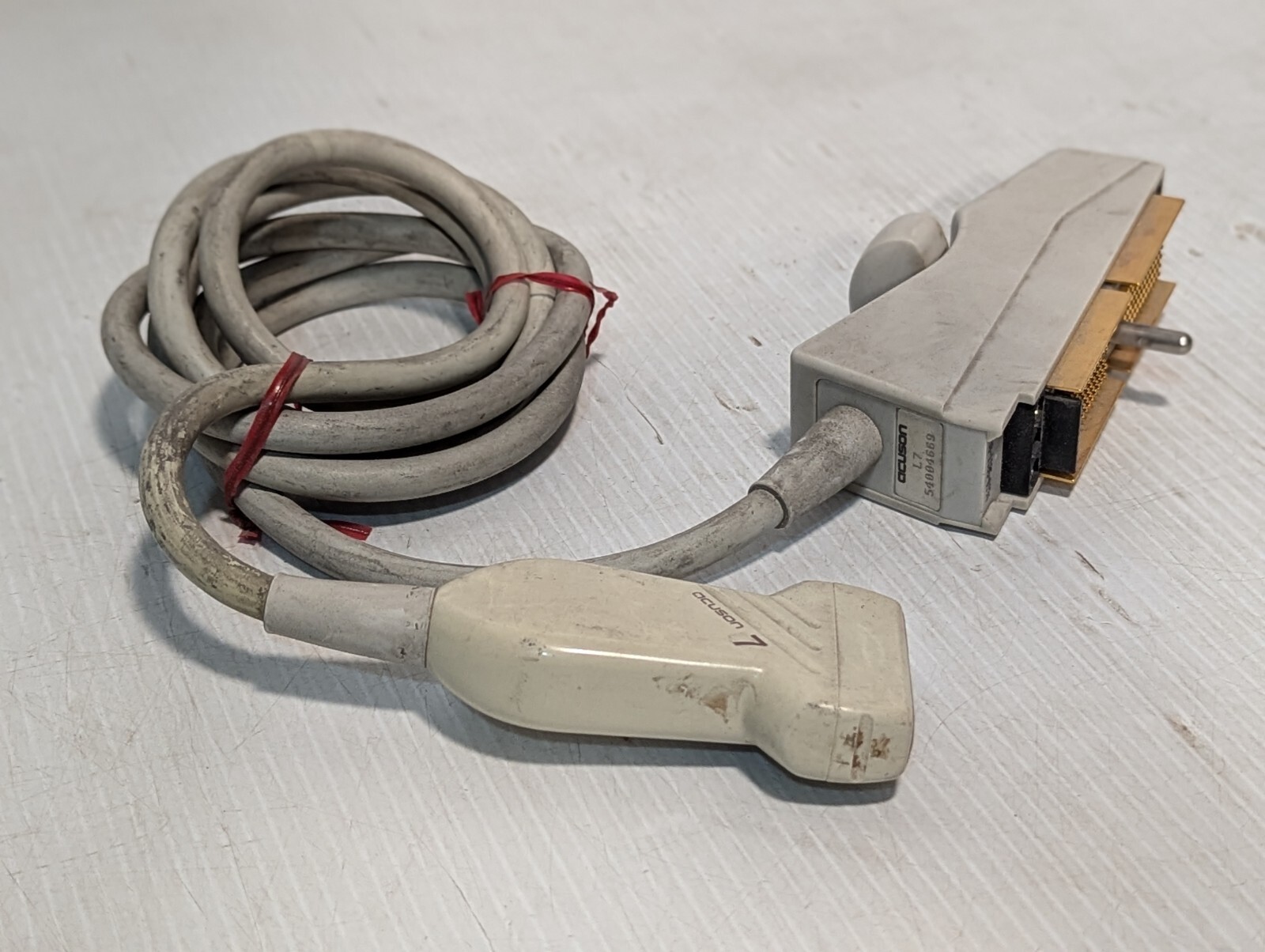 Acuson L7 Needle Guide Ultrasound Transducer Probe