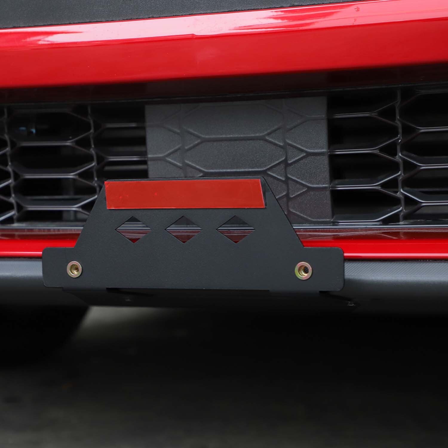 Front License Plate Frame Holde License Mount Bracket For Ford Mustang 2024-2025