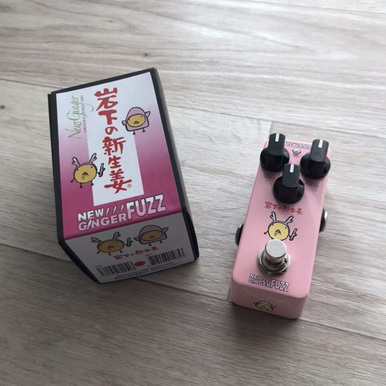 Effects Bakery New Ginger Fuzz "Iwashita no ShinShoga" Guitar Bass Pedal