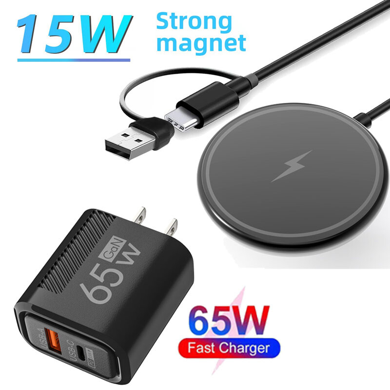 Fast Wireless Magnetic Charger Charging Pad For Apple iPhone 17 16 Pro Max 15 14