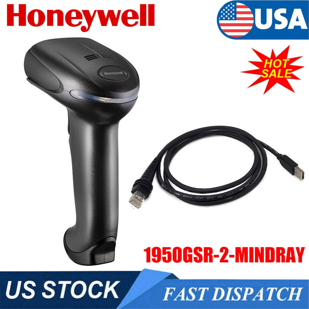 Honeywell Xenon 1950GSR-2-Mindray Image Reader 1D 2D Barcode Scanner USB Cable