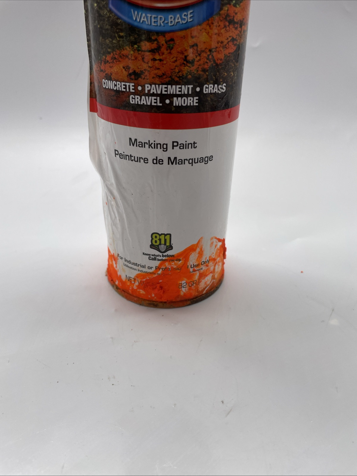 5pk Rust-Oleum 264697 Water-Base Construction Marking Paint, Orange 17oz Spray