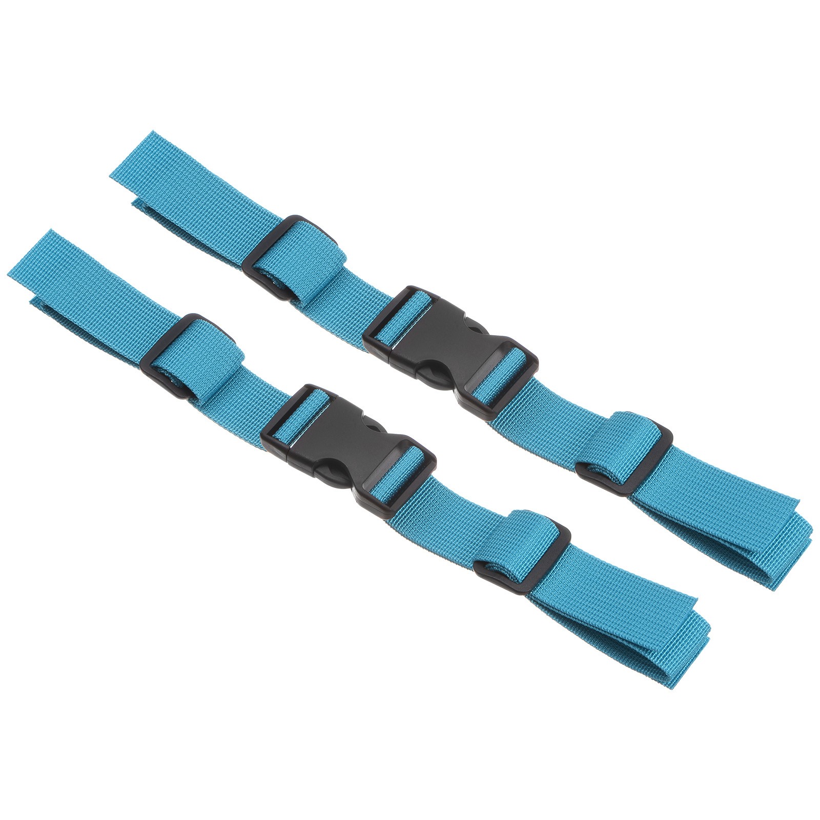 Backpack Chest Strap, 2 Pcs Adjustable Strap with Quick-Release Buckle, Sky Blue