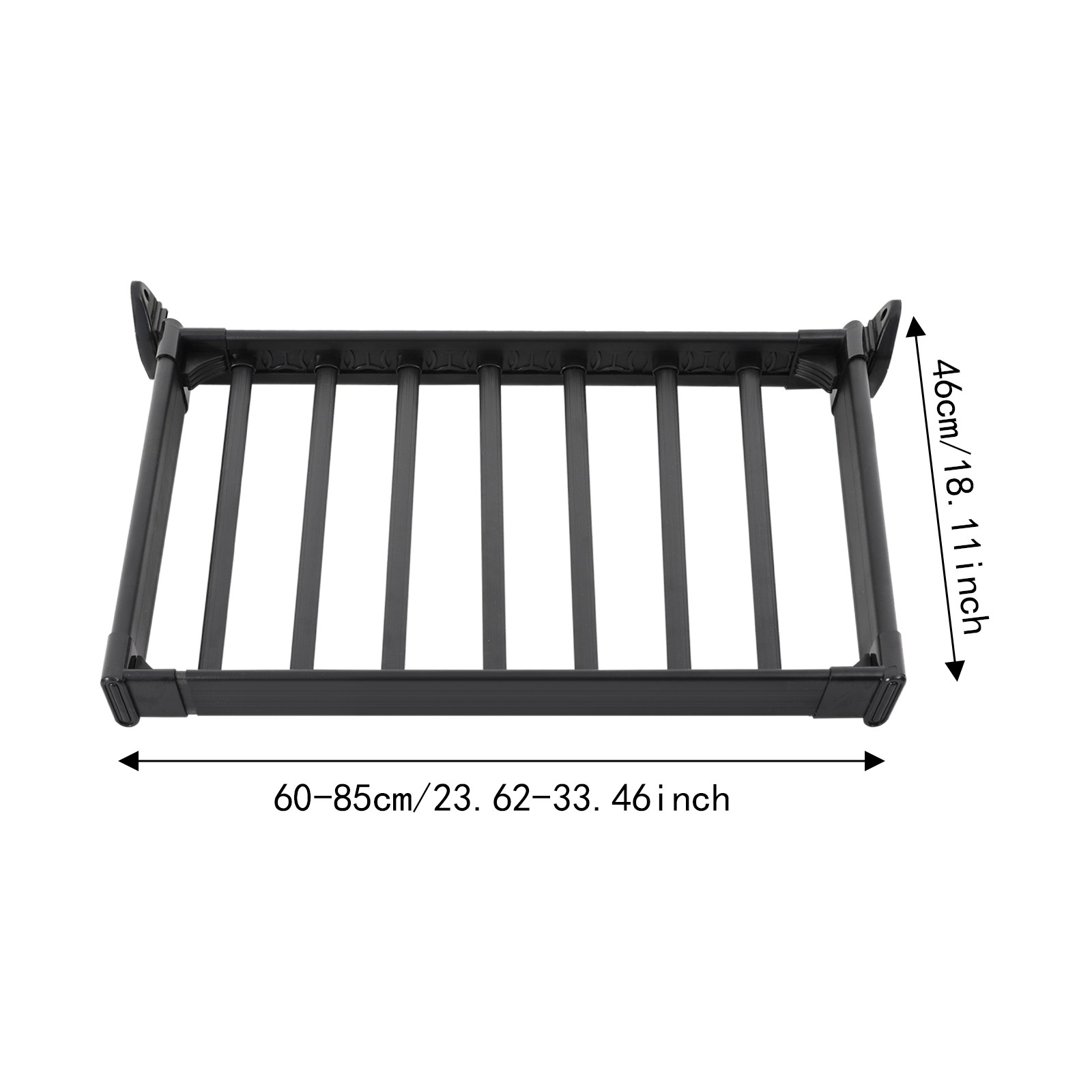 Pull Out Trouser Rack Closet Pants Hanger Slide Out Pants Storage Holder 60-85cm