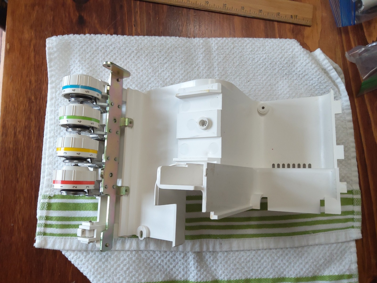 Baby Lock Protege Serger BL5370ED  Thread Tension Assembly. 