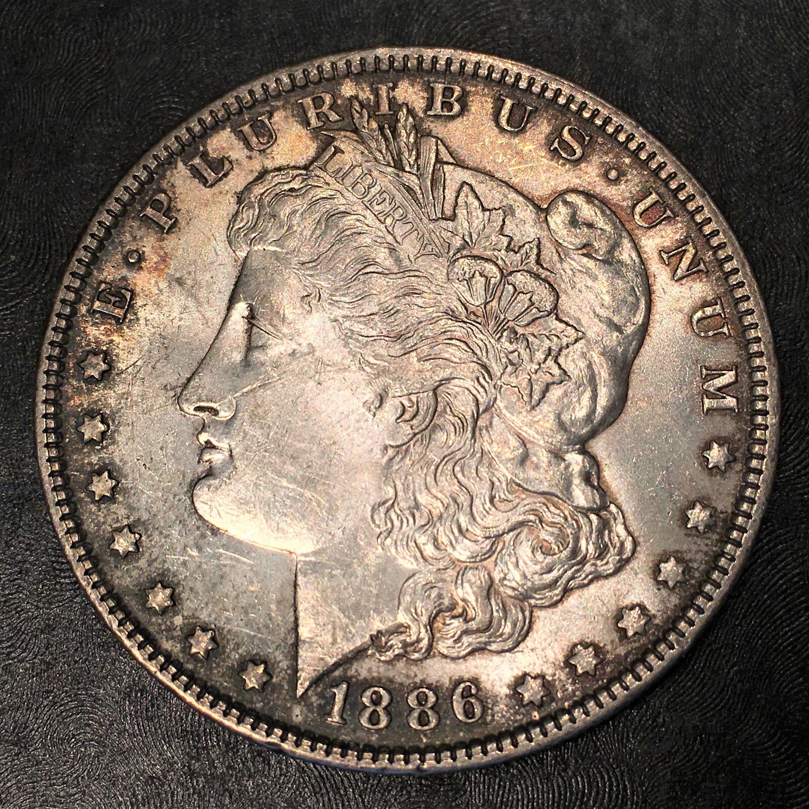 1886 Morgan Silver Dollar -  High Quality Scans #i165