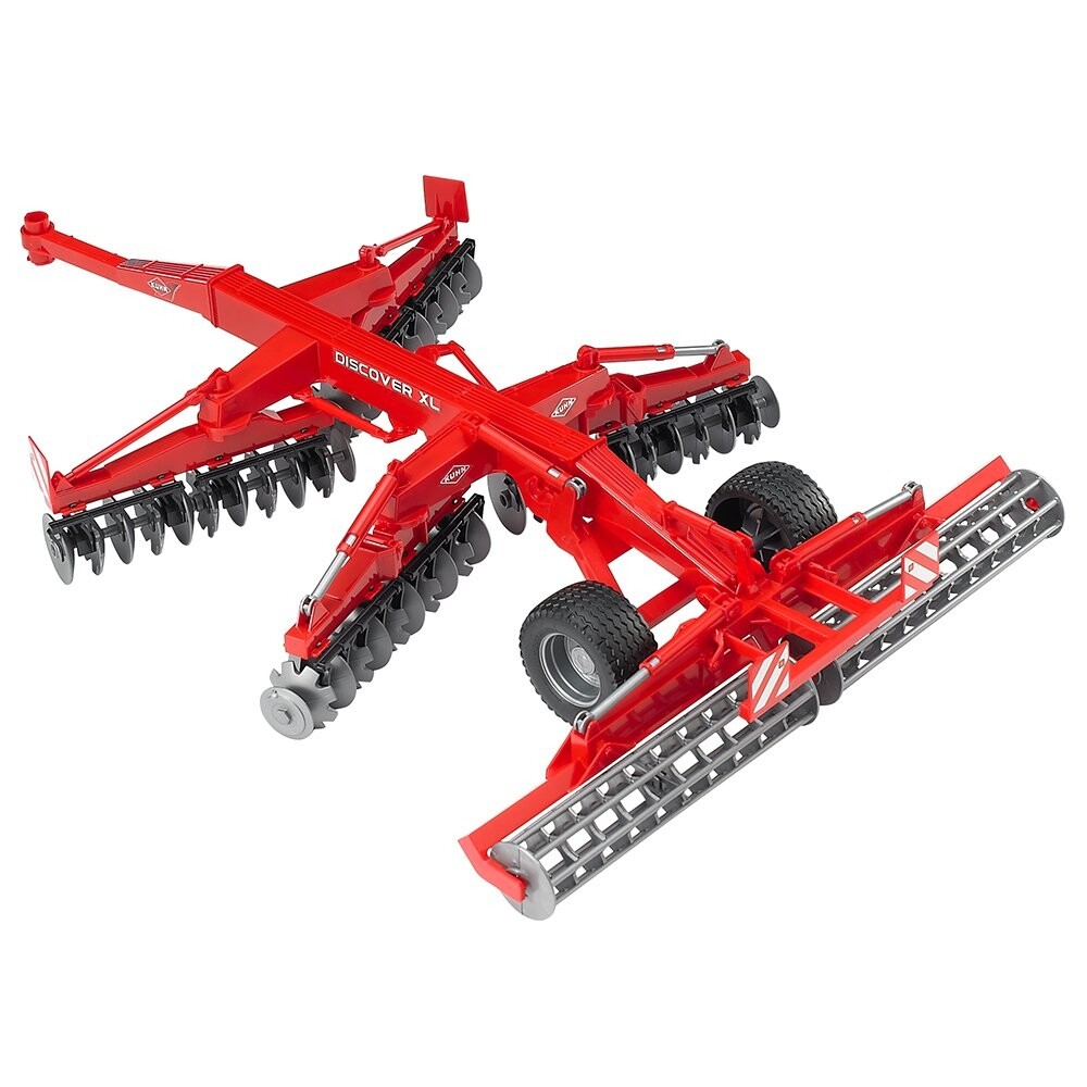 NEW Bruder Toys Kuhn disc harrow discover XL 02217