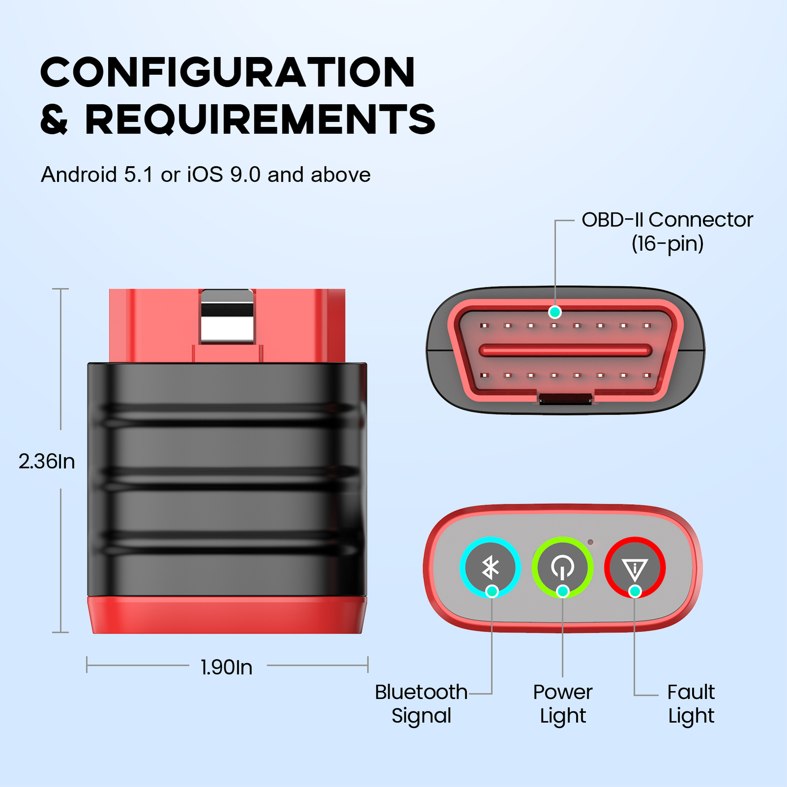 Thinkdiag mini Bluetooth All System OBD2 Scanner Car Diagnostic Tool Code Reader