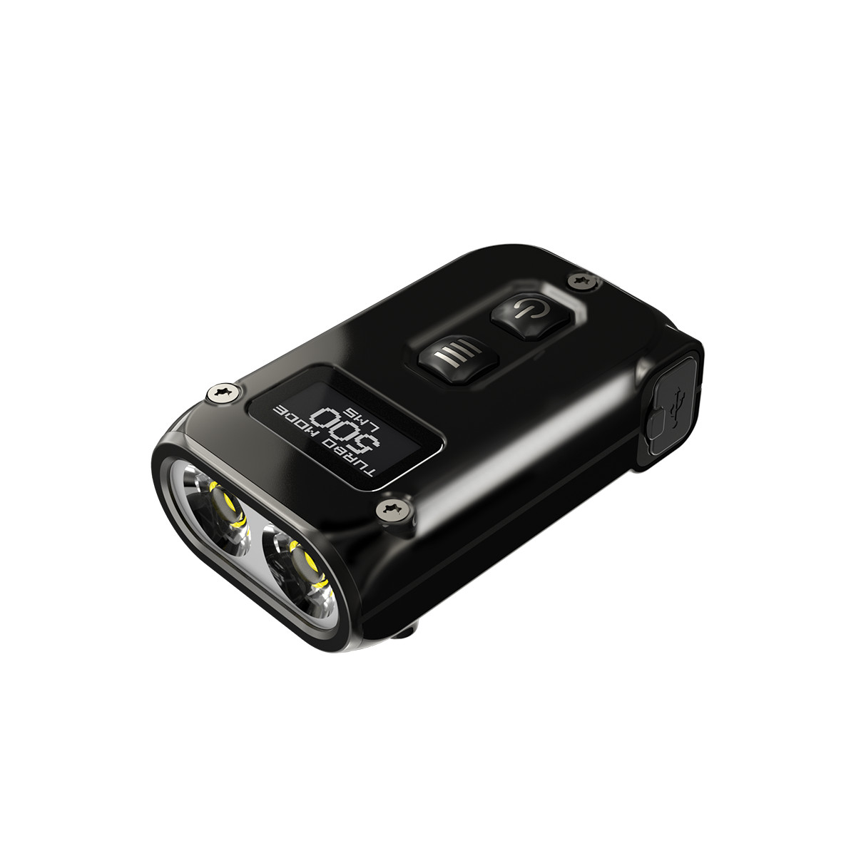 Nitecore TINI-2 SS Stainless Steel Dual-Core USB-C Rechargeable LED Keychain Lig