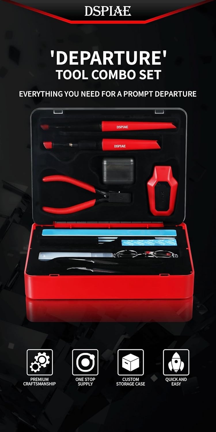 Precision Tool Combo for Crafting: Complete Set for Model Building Enthusiasts