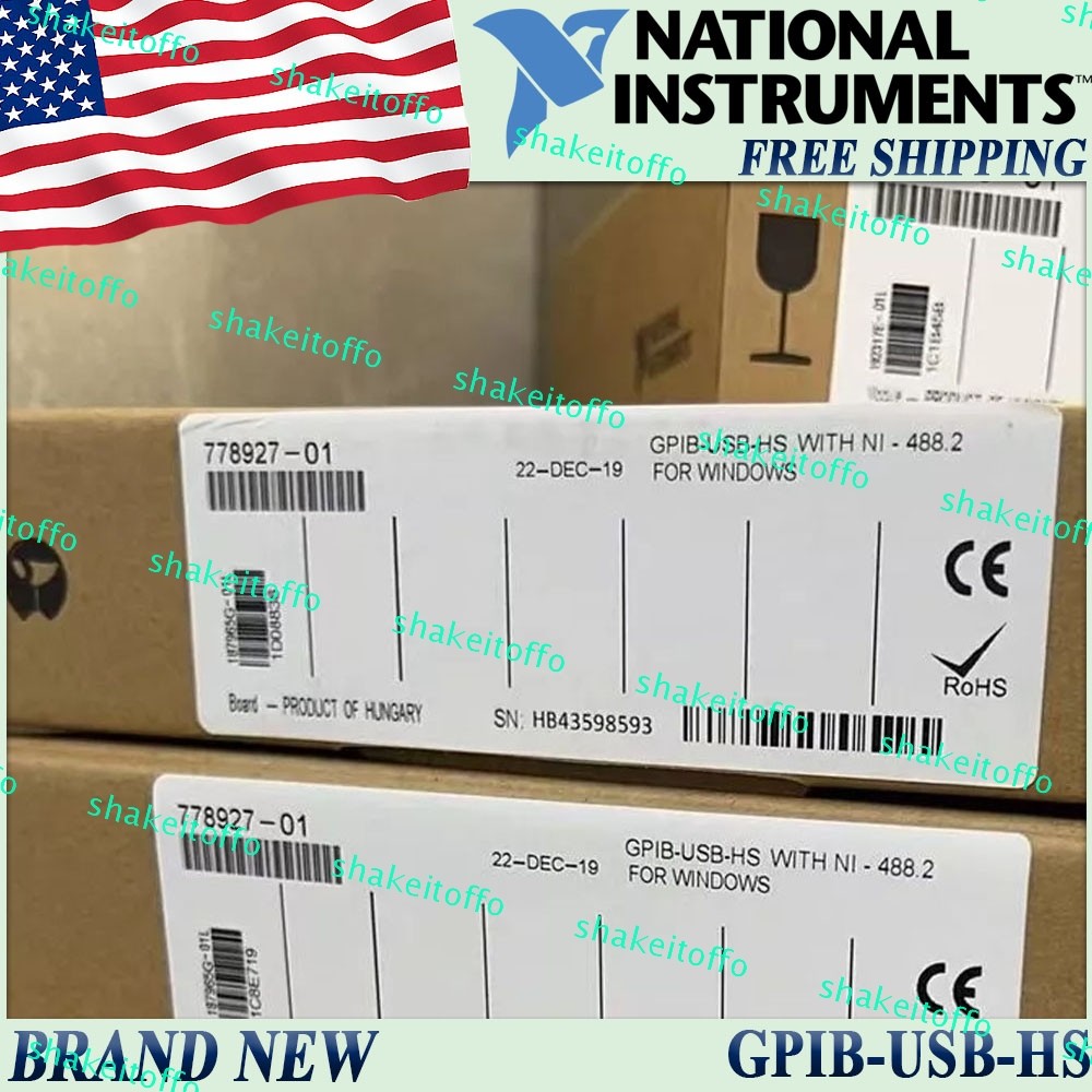 1x For National Instruments NI GPIB-USB-HS Interface Adapter IEEE 488 Controller