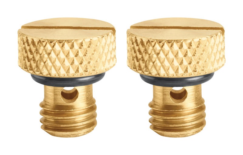 Orbit 57068 Black Brass Valve Bleed Screws Sprinkler Accessory