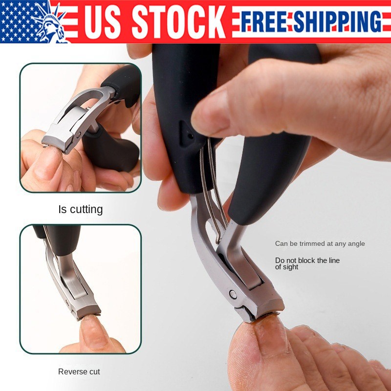 Professional Extra Large Toe Nail Clippers For Thick Nails Heavy Duty Stainless