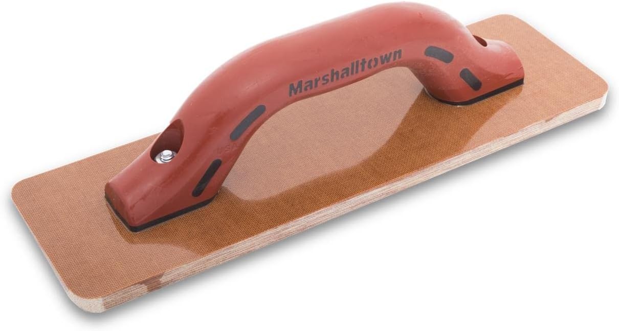 MARSHALLTOWN Resin Hand Float, 12 x 3-1/2 Inch, DuraSoft One Size, Multi