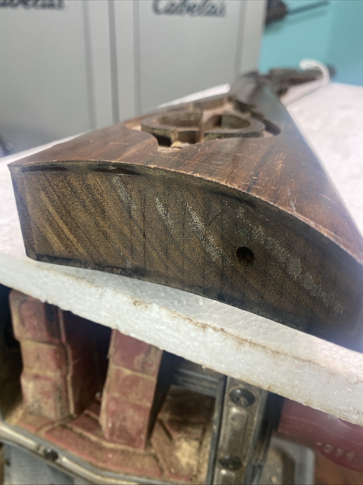 Investarms Hawken Muzzleloader Stock, Figured Walnut(Please Read Description!!!)