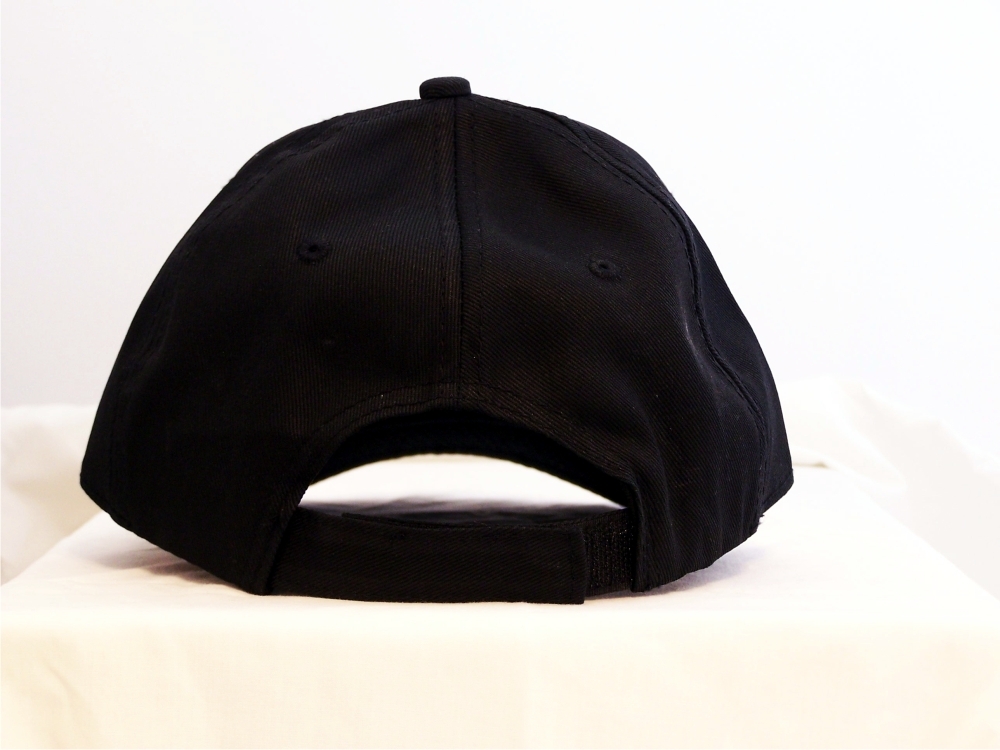 NOAA Logo Black Embroidered Baseball Cap Hat