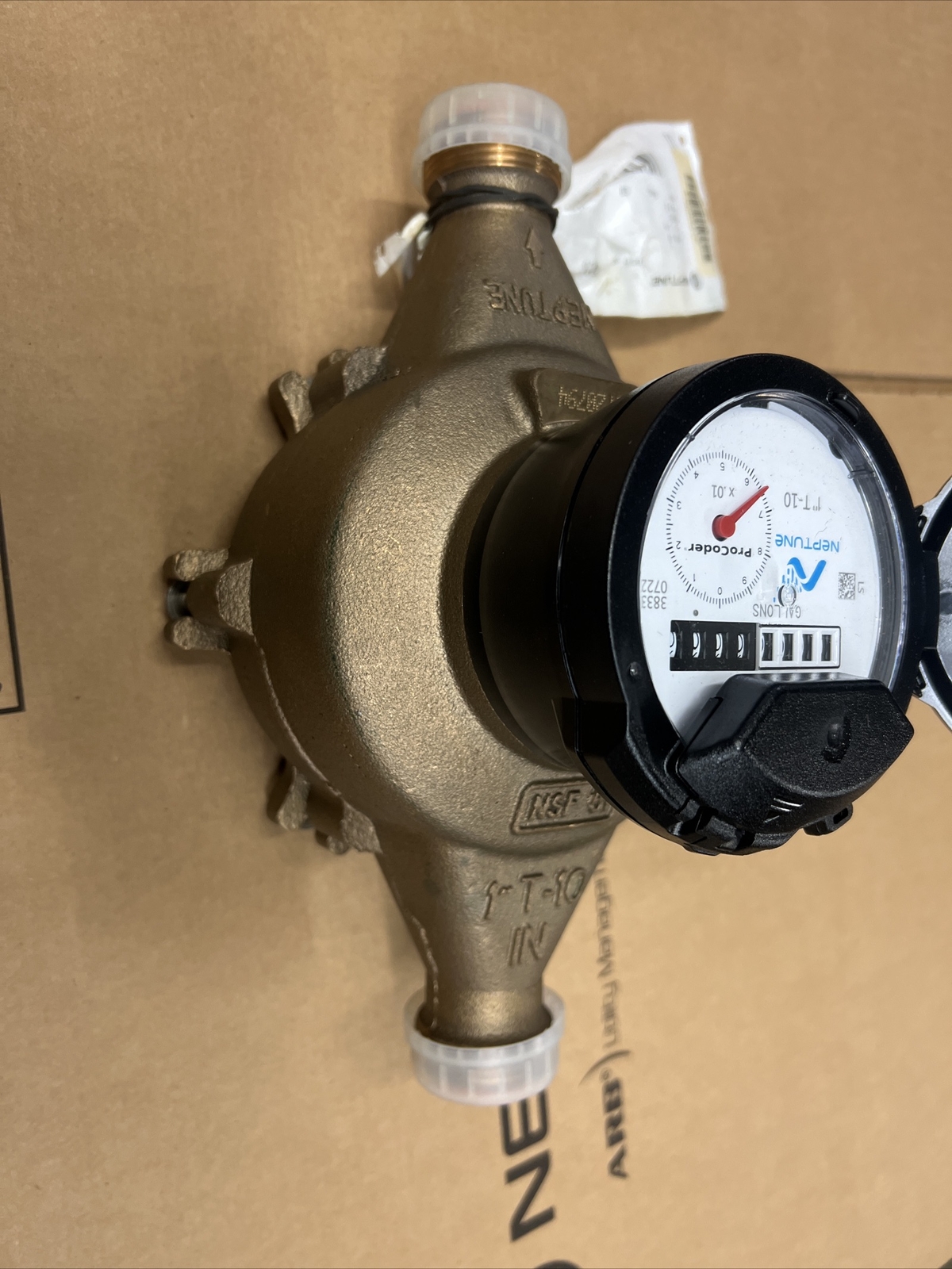 Neptune New 1” T-10 Pro Coder USG Water Meter NSF61