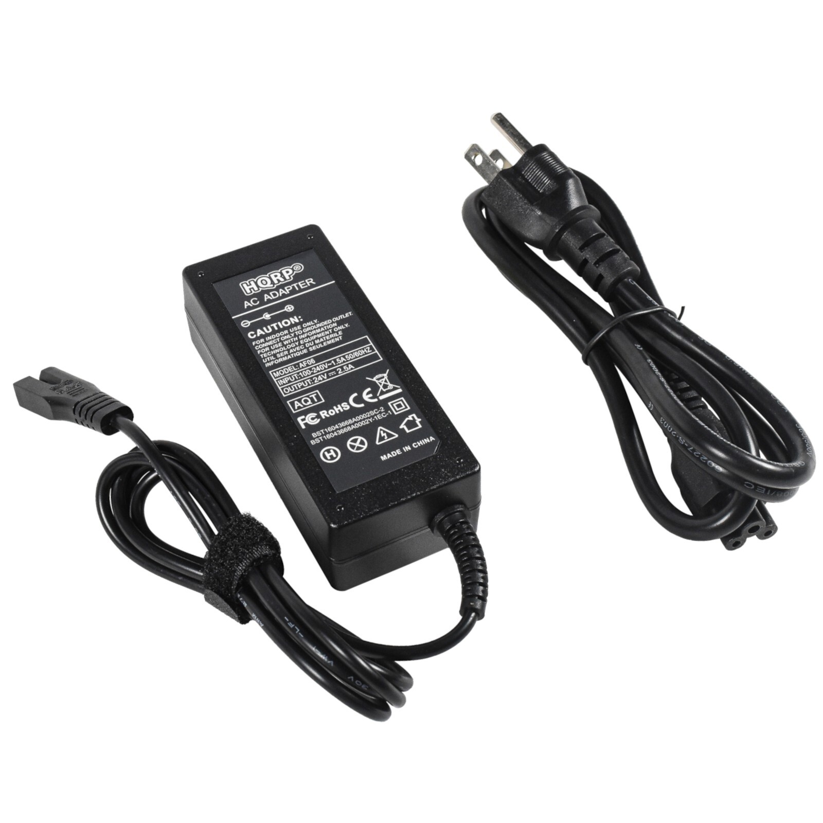 HQRP Adaptador de CA para UComfy Innov 8072 / 8954 / 4A201201 Masajeador del pie