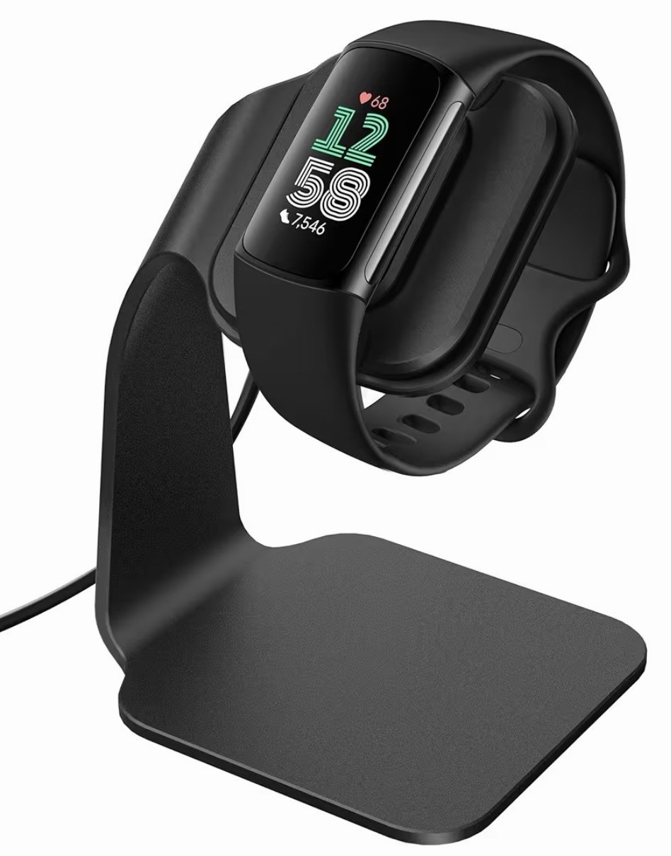 Charging Stand Dock Replacement for Fitbit Charge 6, Charge 5 and Luxe